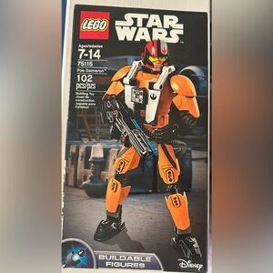 Lego Star Wars Buildable Figure - Orange and Black
